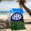 Beach Towel with FC Inter Milan logo Pattern - soft,absorbent,machine washable Lightweight&Modern,swimming,Travel Essentials