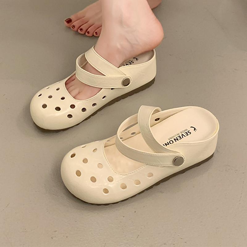 Wedges Women's Sandals Slingback Designer Shoes Dress New Slippers Woman 2025 Walking Slides Luxury Sandalias De Mujer