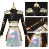 K-Pop: Demon Hunter Zoey Golden Performance Cosplay Costume Uniform Halloween Carnival Party Christmas Play Role Clothes Clothing for Women