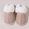 Cotton slippers women's autumn and winter plush home fluff mop head indoor non-slip home cotton slippers