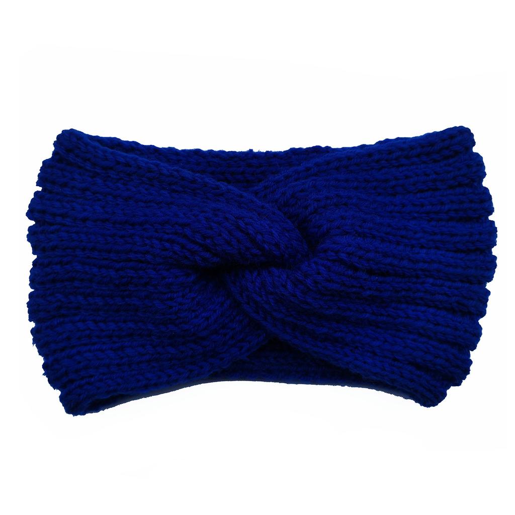 1 PC Vintage Knitted Twisted Hairband, Warm and Stylish for Autumn and Winter, Perfect for Daily Street Wear