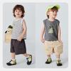 Minibala Boys' Moisture-Wicking Vest & Shorts Set