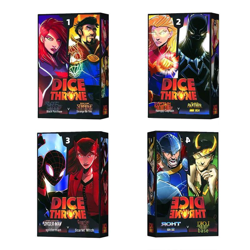 Marvel Held Avontuur Dobbelstenen & Kerstkaartspel Samenwerkingseditie