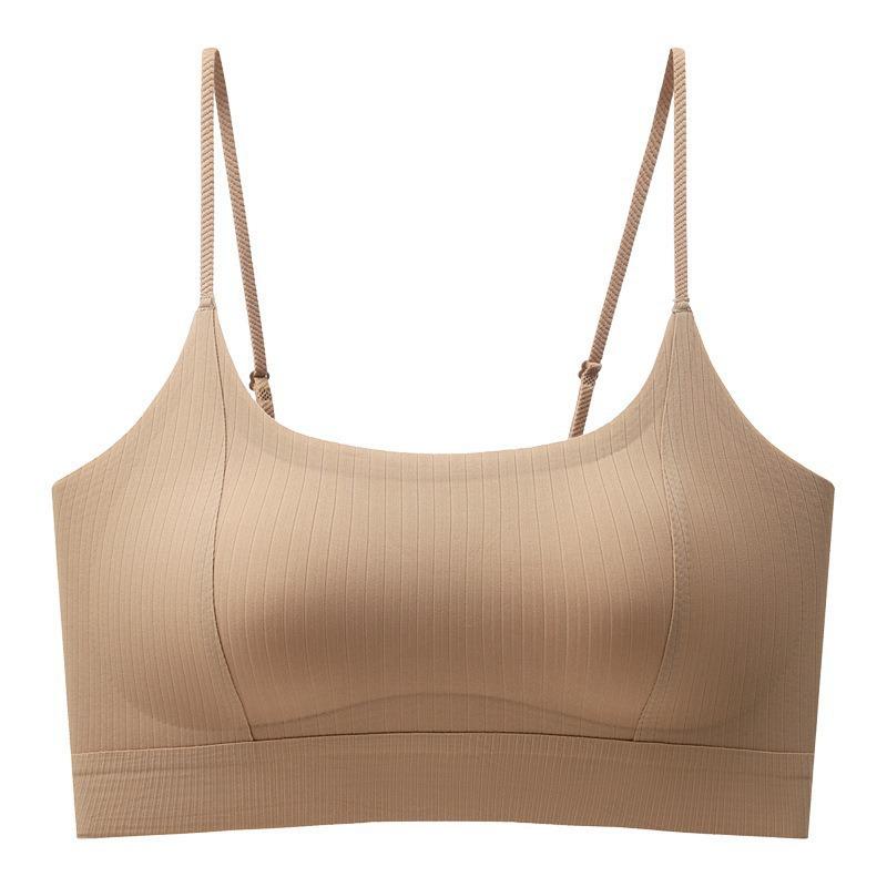 [Kaka Liquid Foundation] Small Breasts Show Large Traceless Underwear, Pull and Gather, Not Empty Cup, Bra, Neck Sling, Beautiful Back