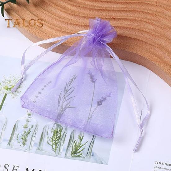 100Pcs Organza Bags Large Capacity Vibrant Color Multipurpose Party Favor Mesh Bags Drawstring Jewelry Gift Bags