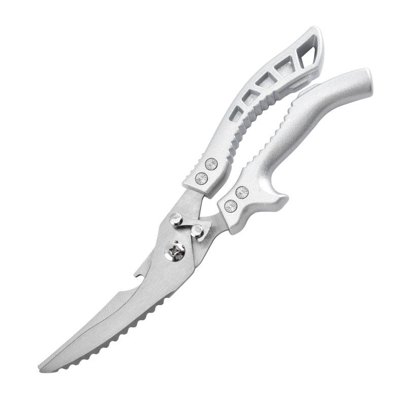 Multi-Functional Stainless Steel Kitchen Shears for Poultry & BBQ