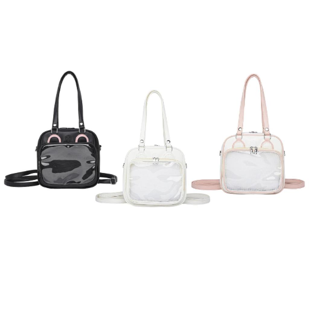 Ita Bag Removable Strap Clear Window Itabag DIY Multipurpose Crossbody Bag for