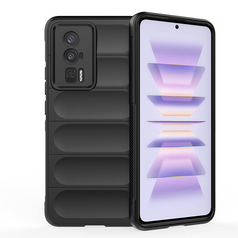 For Poco F5 Pro Case Cover Poco F5 Pro Capa New Shockproof Rubber Armor Bumper Back Soft TPU Fundas Xiaomi Poco F 5 F5 Pro Cover