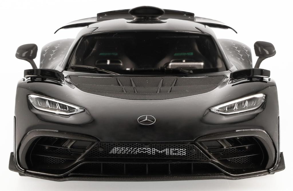 Genuine ONE Hyperblack with Star Pattern [Mercedes-Benz Collection] Mercedes-AMG (C298) 1/18