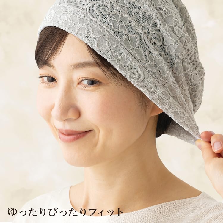 Meidai Lace Silk Medical Hair Loss Chemotherapy Gray Hair Thinning Hair Silk Silk Hat, Women's Hat, Hat, Hat, Hat, Cover, Cover, (Hair-Friendly