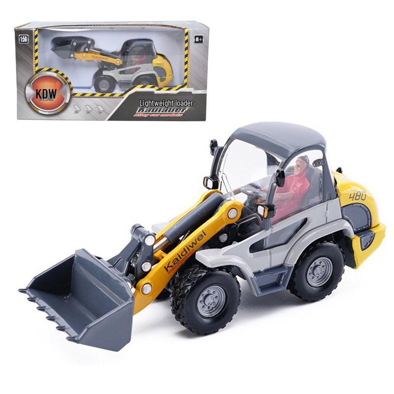KDW 625002 1:50 Alloy Light-Duty Forklift Model Toy Window Box