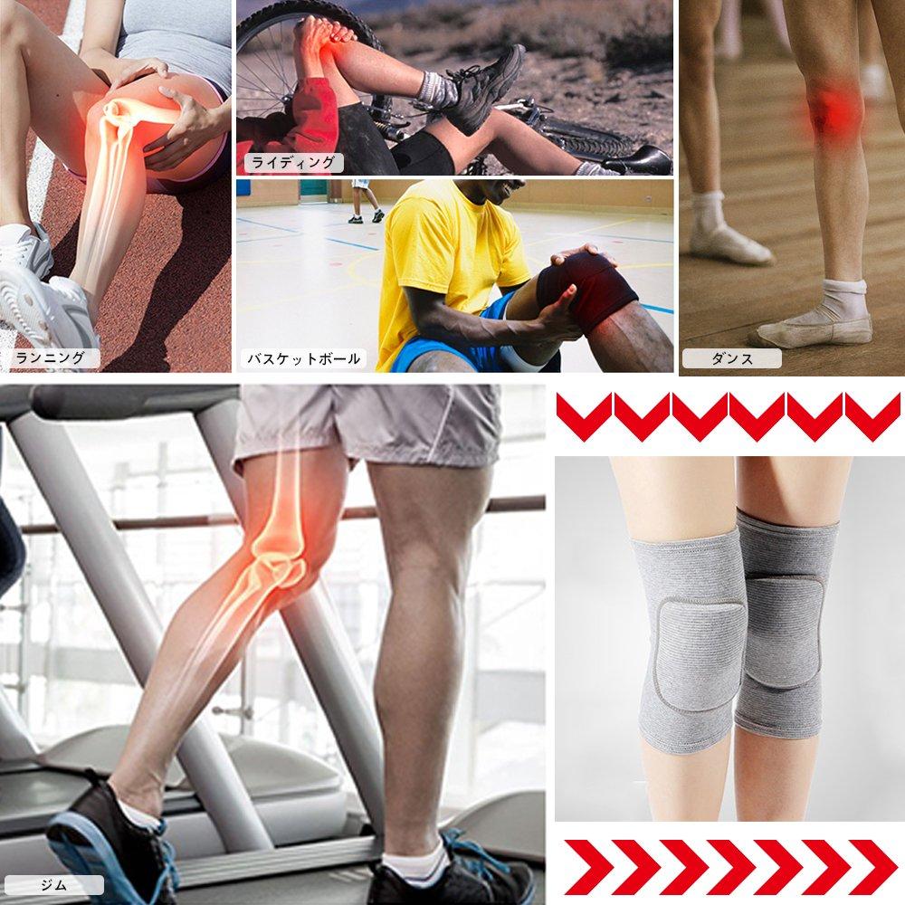 Knee Knee Knee Breathable Elastic Injury Joint and Ligament Knee Set for Both Knees yazi- Pads, Supports, Protectors, Cotton, Material, Prevention,