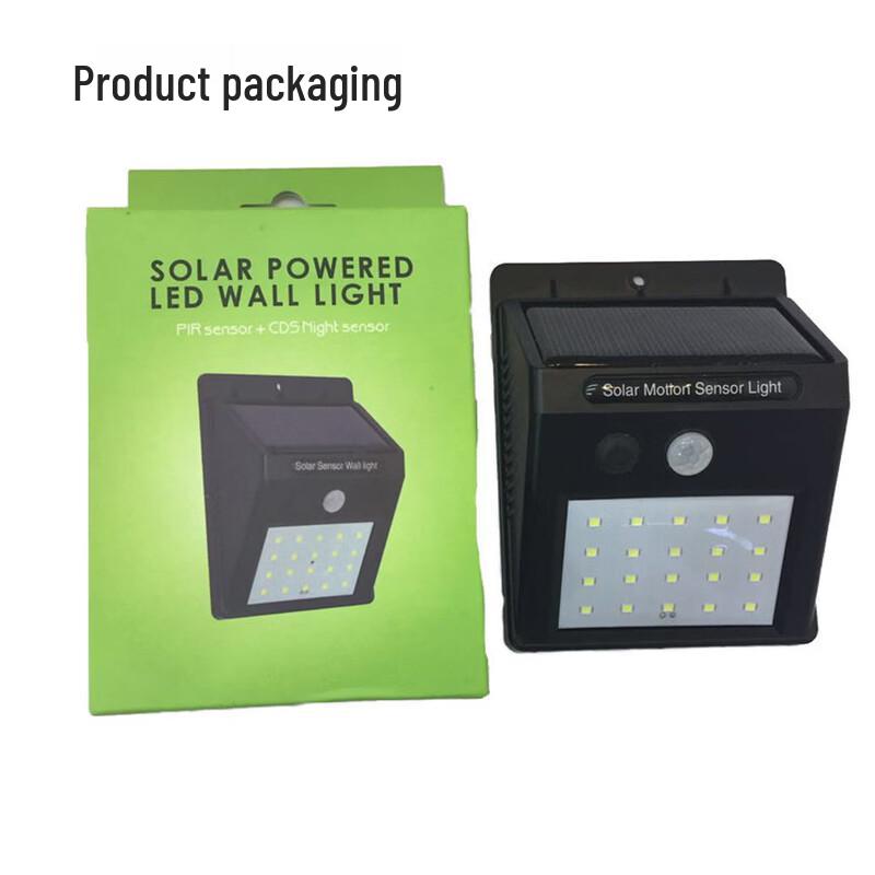 Lishi Solar Motion Sensor Outdoor Wall Light