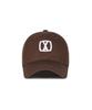 Bajal Va 3D Square Ball Cap Brown