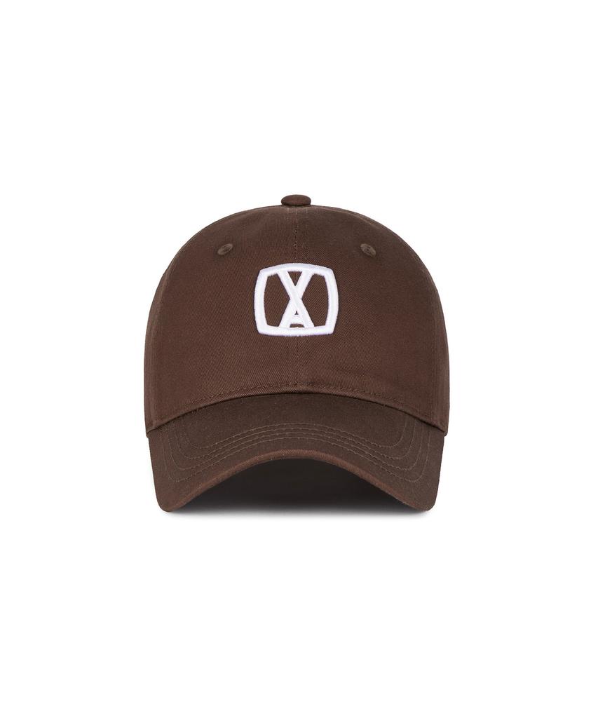 Bajal Va 3D Square Ball Cap Brown