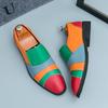 Classic Men Loafers PU Luxury Fashion Versatile Small Leather Shoes Men Casual Comfortable Banquet Brand Shoes Size 38-46