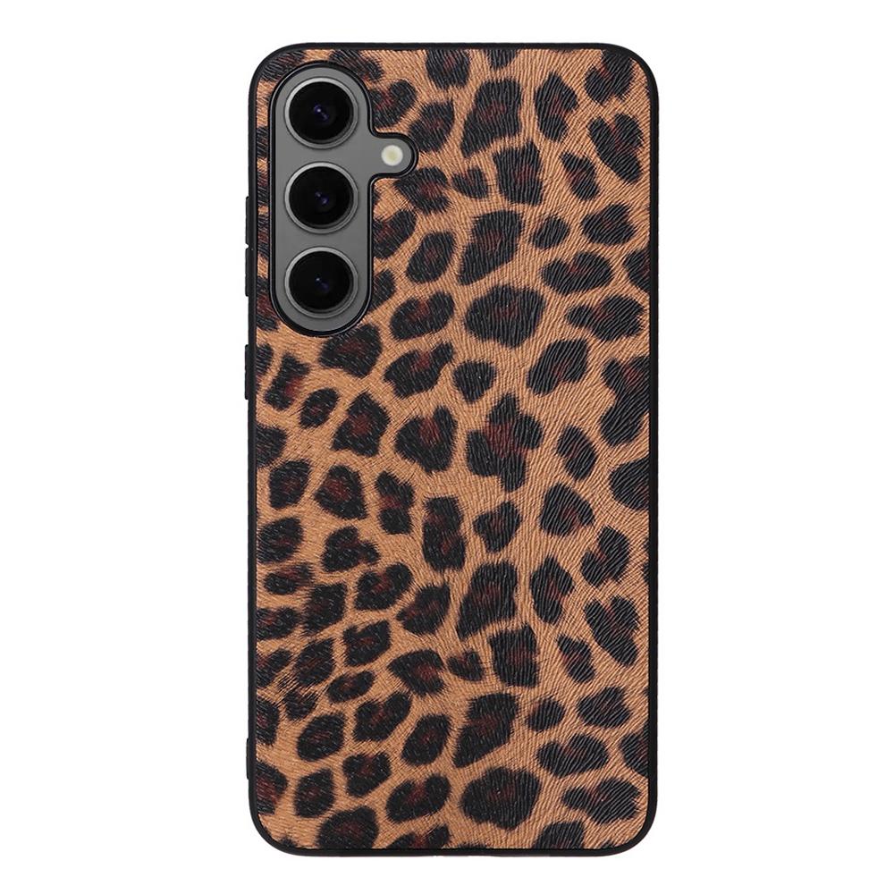For Samsung Galaxy S25 Case PU Leather+TPU+PC Phone Back Cover