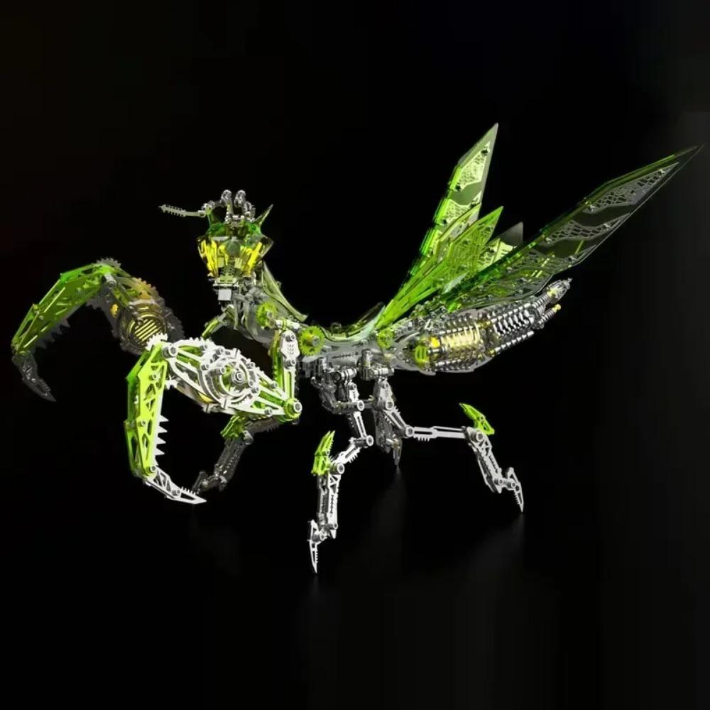 Mechanical Tyrannosaurus Rex, Cobra, Tiger, Scorpion King, Praying Mantis, Hell Level 3D Metal Puzzle Model, High Difficulty Toy
