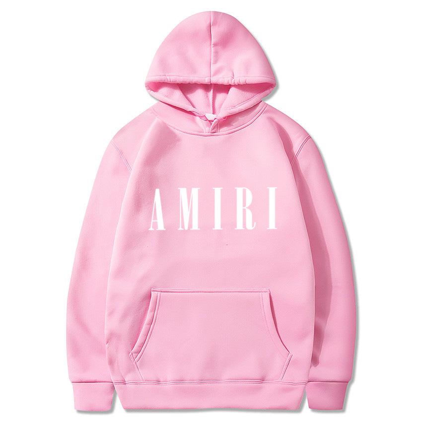 Unisex neformální mikina s potiskem Amiri - Trendy volná mikina