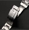 Watchbands For Relox SUB DAYTONA NH35 NH36 Men Glide Lock Clasp Watch Strap Solid 20mm 21mm Stainless Steel 904L Watch Bracelet