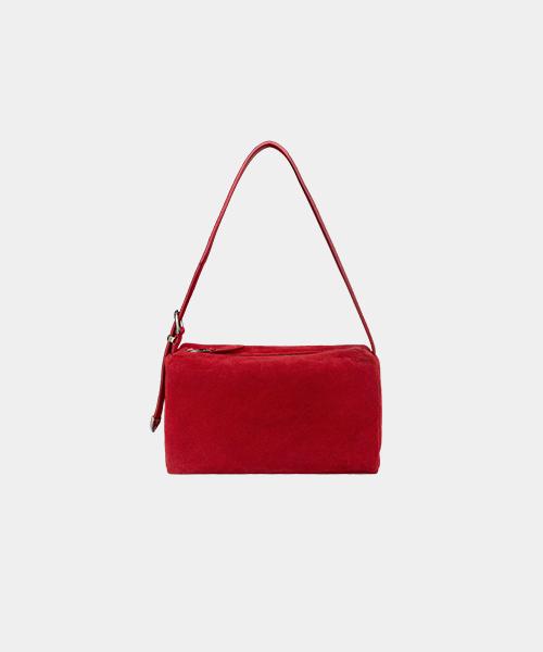 Demaker Woody Mini Suede Bag-Red