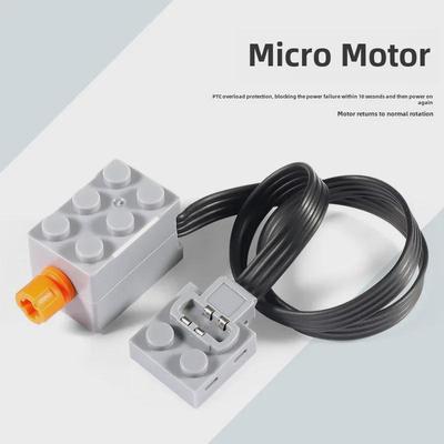 ML Micro Motor & Battery Set for Lego Tech MOC: Remote Control & Building Block Accessories