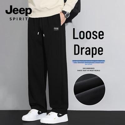 JEEP SPIRIT Men's Straight-Leg Casual Pants