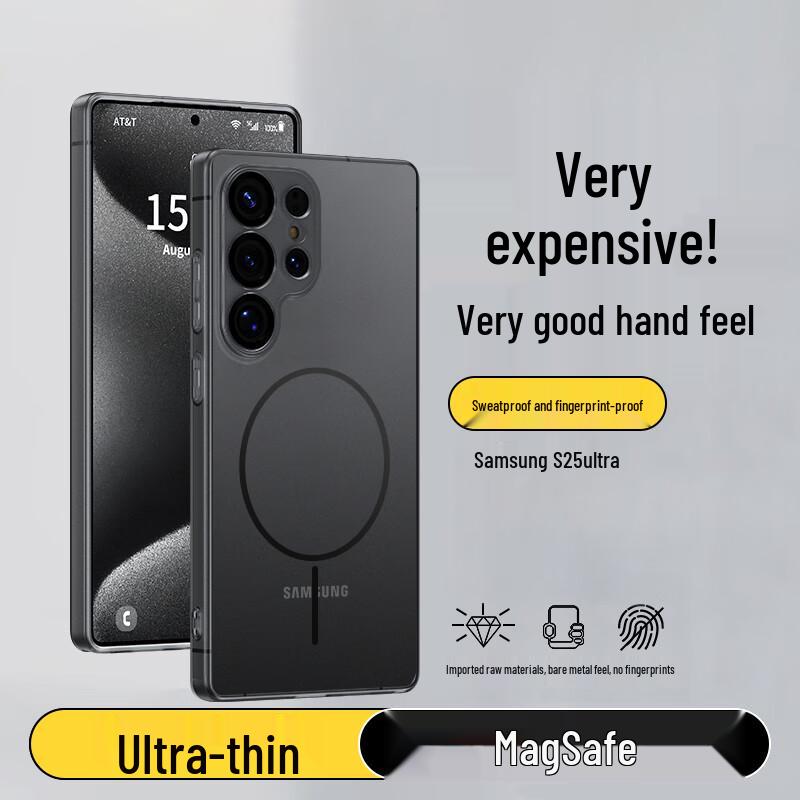 

Магнитный матовый чехол для телефона Shiyong для Samsung S25 Ultra
