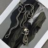 Long Necklace Female Winter Sweater Chain Irregular  Pendant Charms Choker Necklace For Women Elegant Gifts