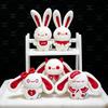 Cute Bunny Plush Backpack With Cartoon Design For Kids And Teens