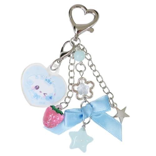 Kamiojapan Magical Berry Berry Raspberry Plush Mascot Keychain 230932