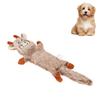 Dog Squeaky Plush Toy Cute Animal Shape Bite Resistant Pet Dog Squeaky Stuffing Free Toy