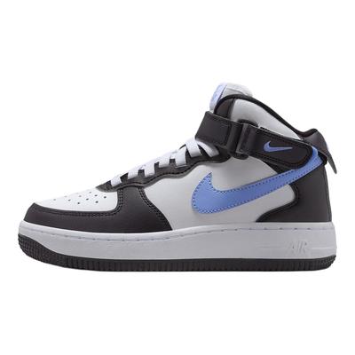 Air Force 1 Easy On Confortáveis Macios Antiderrapantes Duráveis Cano Médio Tênis Infantis Tênis Infantis Preto Branco Azul FN1193-600