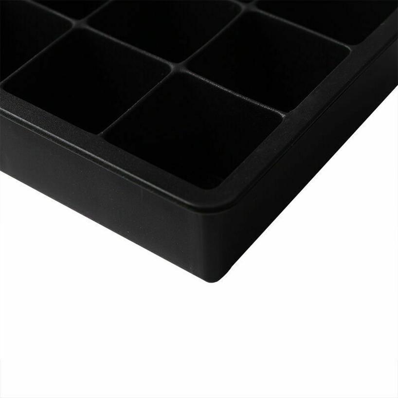 1 Pcs New Silicone Ice Cube Maker Form For Ice Candy Cake Pudding Chocolate Molds Easy-Release Square Shape Ice Cube Trays Molds