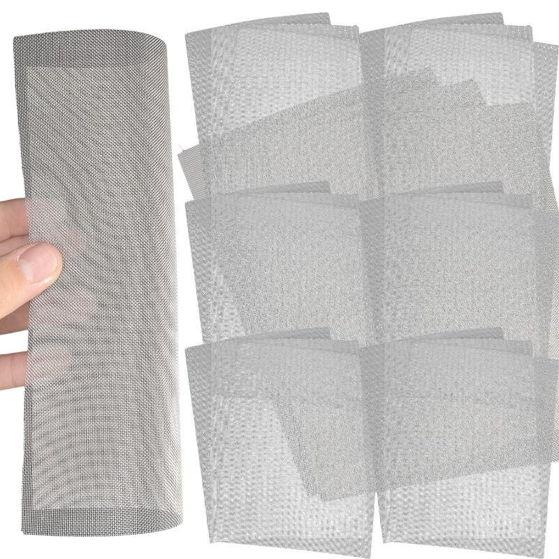 1-6pcs Car Bumper Stainless Steel Repair Net Plastic Crack Repair Mesh Net for Bumper Body Vents Welding Tools Car Accessories