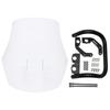 ZETA RACING Large Windshield for CT125 Hunter Cub Light with Mobile Device Mounting Continuously Adjustable Angle and Ideal for Long Dirtfreak F6172