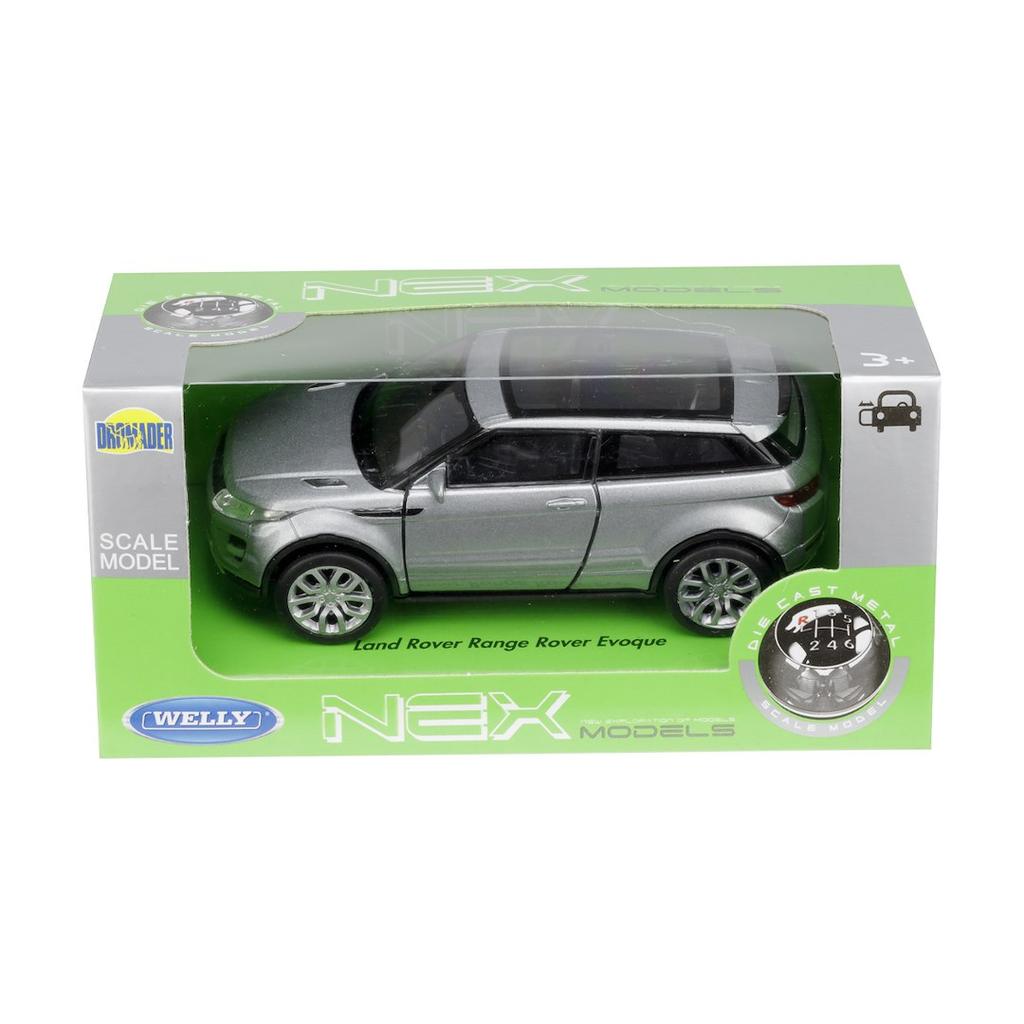 Model 1:34, Land Rover Range RoverEvoque, Silver