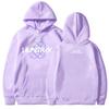 KPop Demon Hunters Huntrix Hettegenser Dame Herre Klær Løs Fleece Filmtrykk 2025 Pullover Grafisk Hettegenser Dame Topp