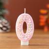 Macaron Foam Ball Birthday Candle for Kids' Cake Party Decoration