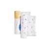 aden+anais Swaddle Space Organic 2-Piece Set for Newborns, 120cm x 120cm, Cotton Muslin (SWADABASWO20013)