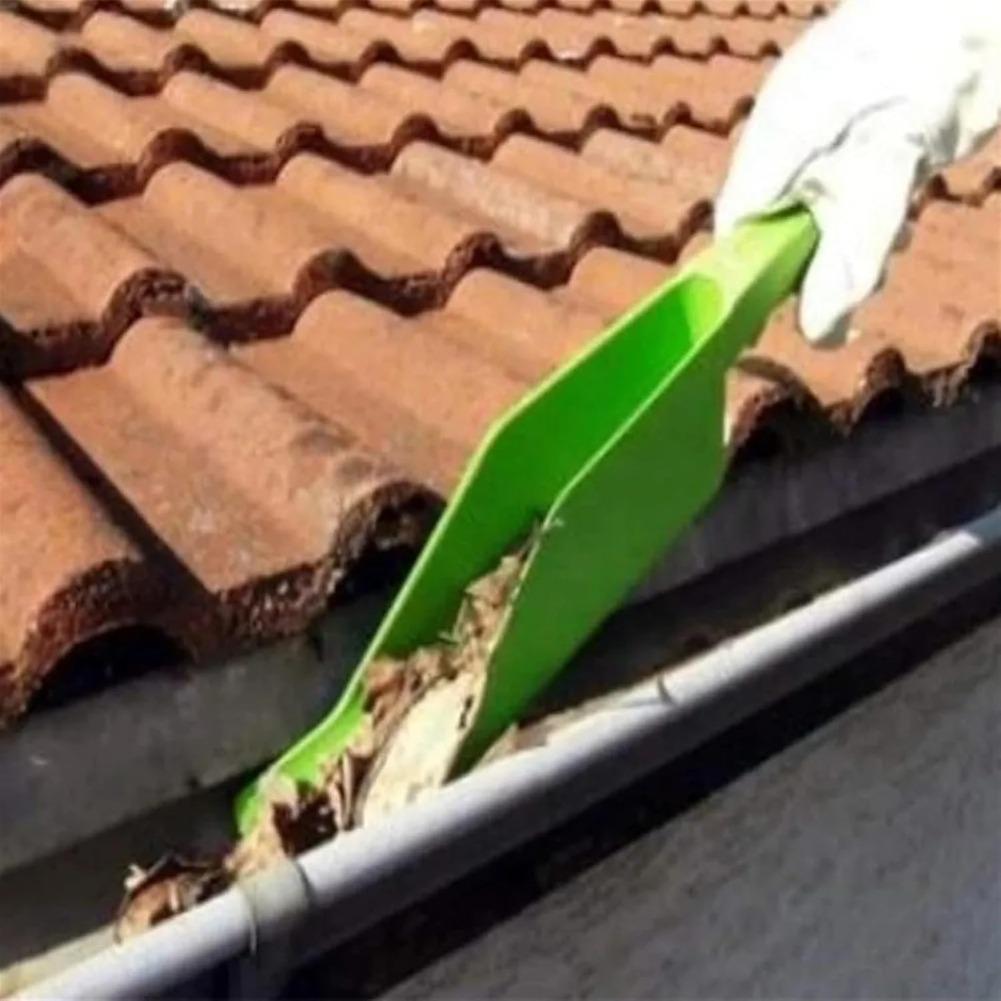 Gutter Scoop Cleaning Tool – Multi-Use Roof Debris Remover Spoon Shovel for Eaves,Leaves, Dirt & Garden Gutter Cleaning Supplies