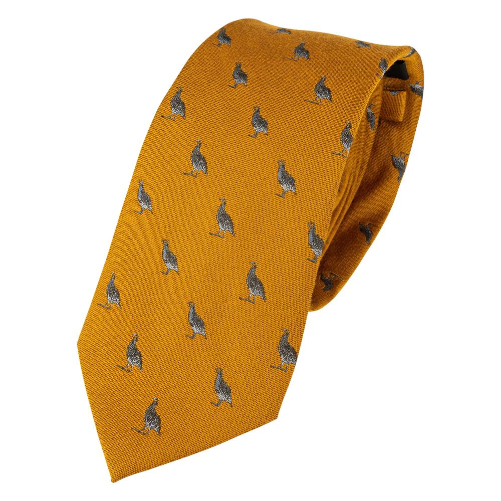 Jack Pyke Partridge Silk Tie