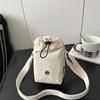 Multifunctional Drawstring Small Square Bag Zipper Water Bottle Bag Single Shoulder Bag  Girls