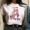 Women T-shirts Cute Mom and Daughter Black Summer Short Sleeve Female Tops Summer Sleeved Harajuku Streetwear Tops Tees