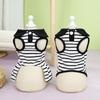 Breathable Dog Striped T-shirts Cute Pet Skirt Pet Chest Strap Dog Vest Harness  for Puppy Kittens