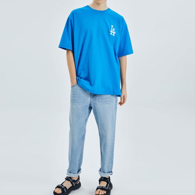 New MLB Los Angeles Dodgers T Shirts Unisex Blue 31TSP5031-07U