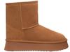 Women' Leather Ankle Boots - Solo Soprani Couture - Scw421P09/01 Tir Platform 37