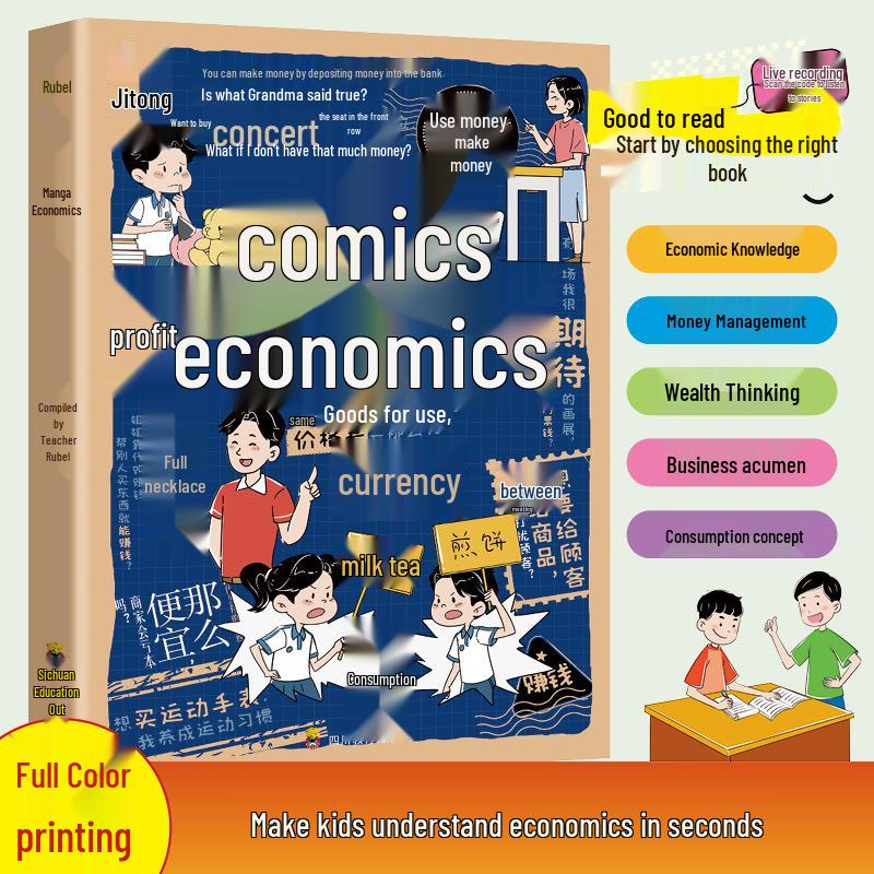 Manga Economics: Financial Literacy Book for Children Aged 9-12