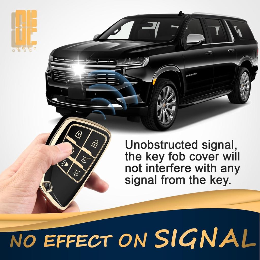 Soft TPU protection case for Chevrolet Keychain compatible with compatible 2021-2025 Chevrolet