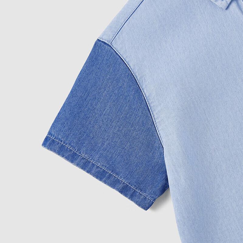 YEEHOO Boys' Breathable Short Sleeve Shirt